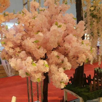 China Factory price 1.8meter height cherryblossom tree artificial flower handmade vertical tree for sale for sale