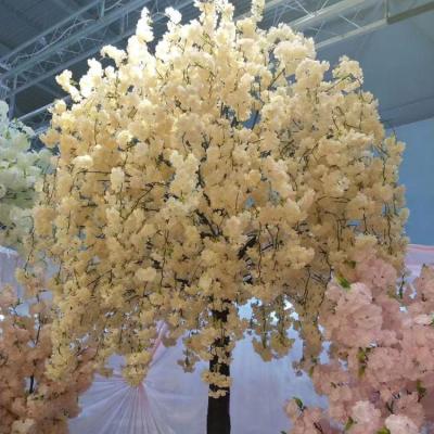 China 2.8 meter height factory price waterfall cherryblossom tree artificial flower handmade tree for sale for sale