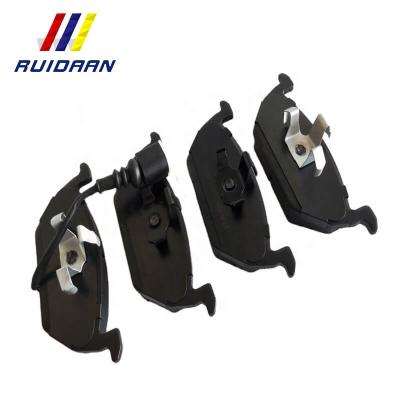 China Semi-metal/low-metal/full-metal front disc car bike brake pads high quality production line D768 brake pads for sale