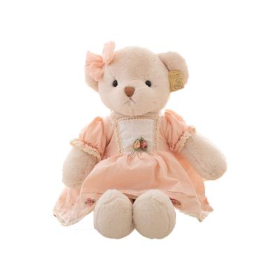 China New Good Quality Teddy Bear Plush Boutique Dolls Idyllic Dress Gift Recommendation For Girls for sale