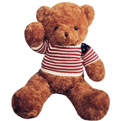 China Custom Brown Soft Plush Baby PlushTeddy Bear Factory Plush Kid Toys Gifts for sale