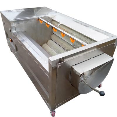 China High Efficiency Commercial Carrot Fruit Potato and Sweet Potato Vegetable Rotary Seal Washing Machine for sale