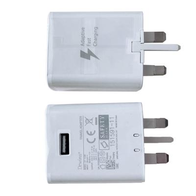 China Cheap Cell Phone Charger Price Mobile Phone Charging UK Charger Power Adapters For Samsung for sale