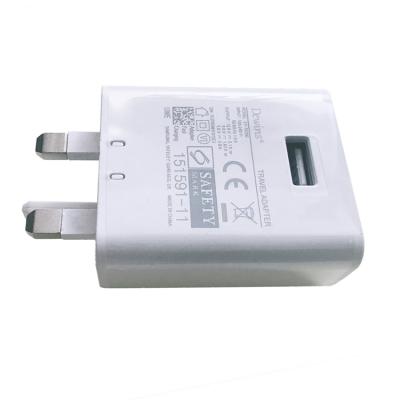 China Cellphones Universal UK Plug Usb Cell Phone Power Fast Charging Adapter For Samsung for sale