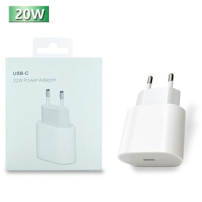 China Mobile Phone Tablet Charging Power 20W USB-C Adapter Good Quality Fast Charging Retail Packing for sale