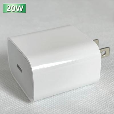 China Mobile Phone Tablet Charging 20W Type C Charger Head PD Fast Charging From Factory Price for sale