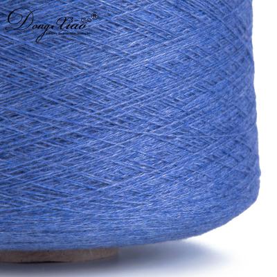 China Free Sample Cashmere And Wool Blend Cone Abrasion-Resistant Indigo Dyed Yarn for sale