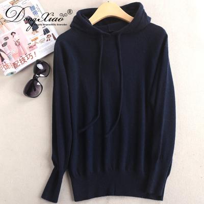 China Inner Mongolia Anti-pilling Factory Knitted Mens 100% Cashmere Hoodie for sale