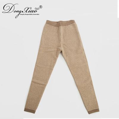 China Fashion Unique Tight Anti-pilling Men's Pure Cashmere Pants With Front Open for sale