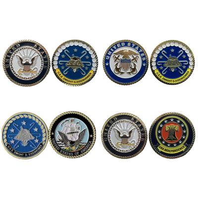 중국 Military Manufacturer Customize Commemorative Souvenir Coins 3d Challenge Coins Custom Rope Edge Challenge Coin 판매용