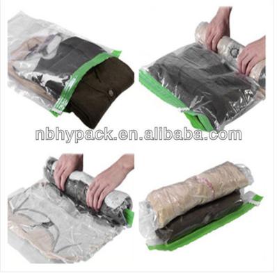 China Travel Vacuum Storage Bag Rolled Cigarette Nylon Compression Bag for sale