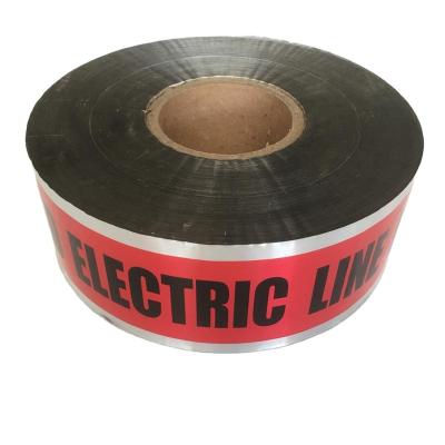 China OPP/AL/PE Underground Detectable Warning Device Marker Barrier Tape for sale