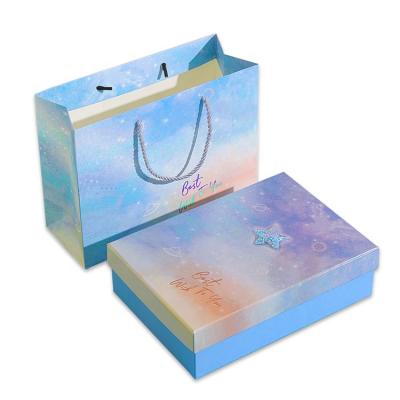 China Factory Recyclable Gift Box World Stock Creative Cover Gift Box Cosmetic Packaging Cup Water Gift Box for sale