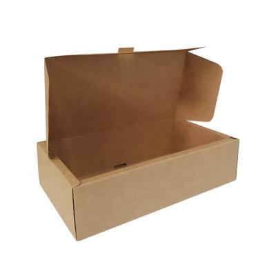 China Biodegradable Rectangular Square Folding Gift Box Stain Clamshell Wrapping Paper Box Chocolate Candy Packaging Box for sale