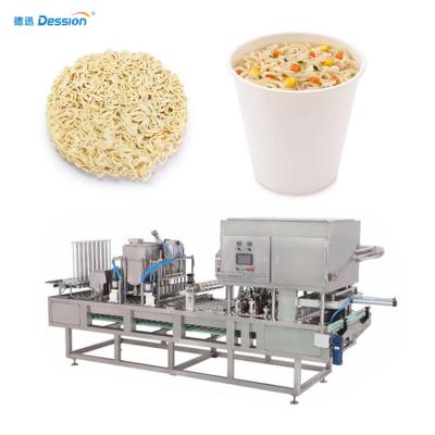 China Hot Sale Food Instant Noodle Cup Packing Line Instant Noodle Cup Sealing Machine Noodle Cup Packaging for sale