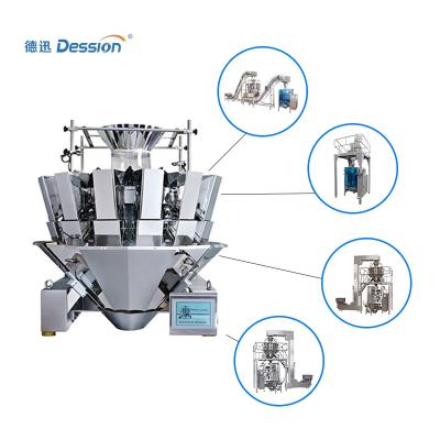 China Hot Sale Food Frozen French Fries Packing Machine Weighing And Counting Line Linear Weighing Package Machine for sale