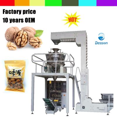 China High Stability Automatic Weighing Beverage Nut Packing Machine for sale