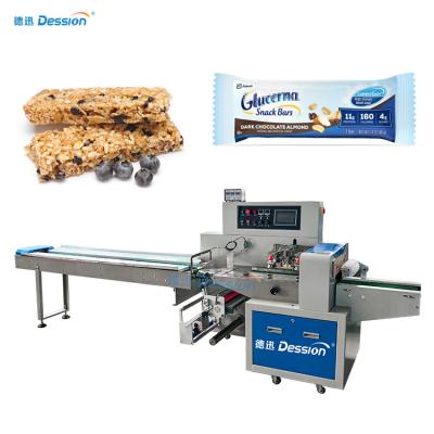 China Food Vending Snack Bars Packaging Machine Chocolate Bar Folding Wrapping Machine Hot Candy Wrapping Machine for sale