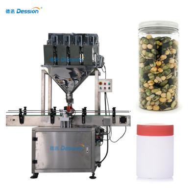 China Factory Price Food Granule Weighing Filling Machine Granule Jars Bottle Filling Machines for sale