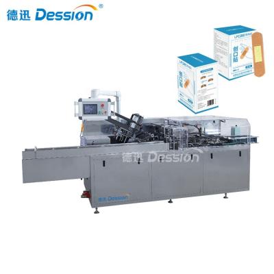 China CLOTHING factory price automatic woundplast band-aid wrapping cartoning machine for sale