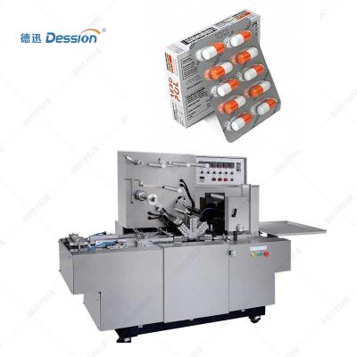 China Automatic food soap cellophane packing machine for box film transaprent packaging machine for sale