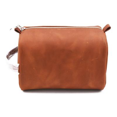 China Wholesale Hot Selling Custom Made Vintage Top-end PU Fashion Travel Makeup Bag Waterproof Wash Cosmetic Bags for sale