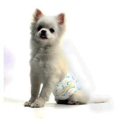 China High Viable Absorbent White Male Diaper Dogs Disposable Pets Diaper For Male Dogs for sale