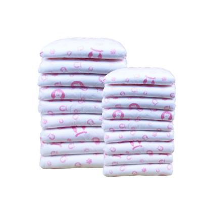 China Viable Wholesale Pee Puppy Pads Disposable Female Dog Pet Supply Soft Absorbent Diapers For Dogs for sale