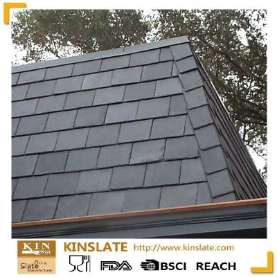 China Roof Types Roofing Hot Selling 30x30cm Black Slate Roofing for sale