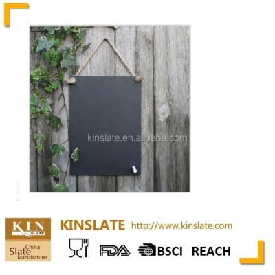 China Handmade Slate Eco Recycled Outdoor Garden Chalk Board for sale