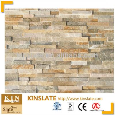 China Wall Cladding Hot Sale Italy Style Natural Beige Quartzite Wall Cladding for sale