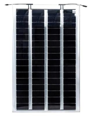 China Photovoltaic Bipv Module Double Layer Tempered 225W 20% Light Transmittance for sale