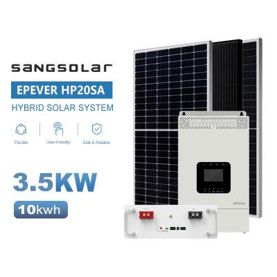 China 5kwh 10kwh 15kwh Lithiumbatterij Off Grid Power System Voltooid Te koop