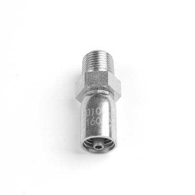 China Pipe Lines Connect Flange Sleeve Connector Stainless Steel Hydraulic Connector and External Cone NPTF Pipe Chuck for sale