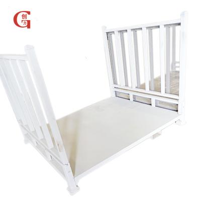 China Heavy Warehouse Pallet Stacking Folding Racks Fabric Stack Racks Customization for sale