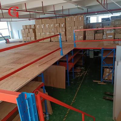 China Industrial Warehouse Storage Heavy Duty Steel Structure Mezzanine Loft Shelves Racking Systems Customization for sale