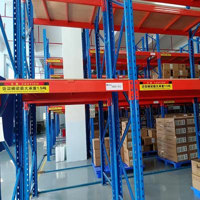 China Heavy Duty Metal Stacking Industrial Storage Shelf 1000kg/2000kg/3000kg Per Layer Pallet Rack Customization for sale