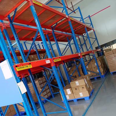 China Heavy Duty Industrial Warehouse Storage Rack Shelf Steel Racking System Customization for sale