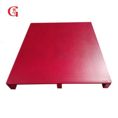 China Warehouse Pallet Steel Stackable Selective Rack Industrial Metal Box Pallet Customization for sale