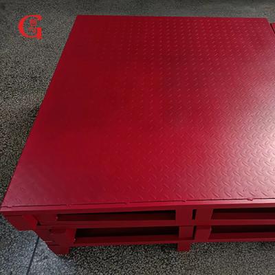 China Warehouse storage large sheet metal pallet storage metal palletf customization for sale