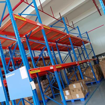 China Industrial Warehouse Rack Storage Shelf Racking Heavy Duty Pallet Selective Steel Rack Assemble Pallet Racking Customization for sale