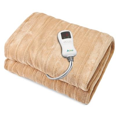 China Hotel Degrees Of Comfort Electric Blanket Throw Blanket Settings Soft Throw  electric blankets for winter for sale