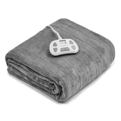 China Hotel Degrees Of Comfort Electric Blanket Throw Blanket Settings Soft Throw  electric blankets for winter for sale