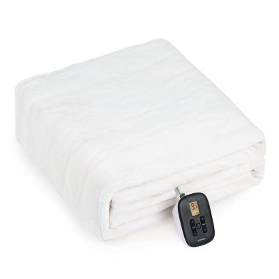 China Hotel Degrees Of Comfort Electric Blanket Throw Blanket Settings Soft Throw  electric blankets for winter for sale