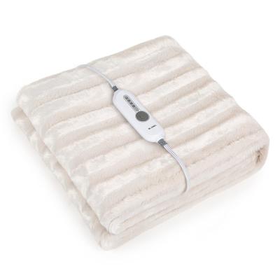 China Hotel Degrees Of Comfort Electric Blanket Throw Blanket Settings Soft Throw  electric blankets for winter for sale