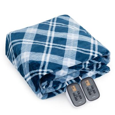 China Hotel Degrees Of Comfort Electric Blanket Throw Blanket Settings Soft Throw  electric blankets for winter for sale