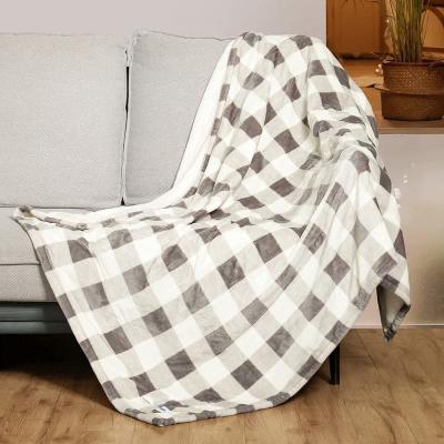 China Hotel Degrees Of Comfort Electric Blanket Throw Blanket Settings Soft Throw  electric blankets for winter for sale