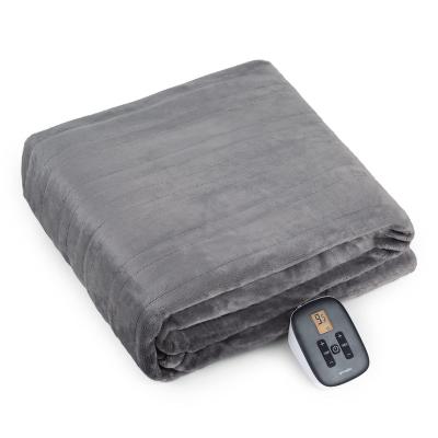 China Hotel Degrees Of Comfort Electric Blanket Throw Blanket Settings Soft Throw  electric blankets for winter for sale