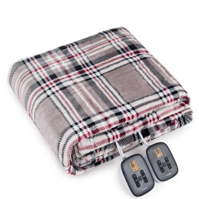 China Hotel Degrees Of Comfort Electric Blanket Throw Blanket Settings Soft Throw  electric blankets for winter for sale