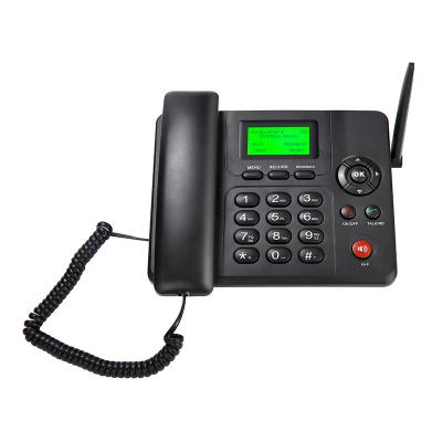 China GSM Fixed Cordless Phone Upgraded Version FWP-602 Table Phone 2SIM FM Radio 602 for sale